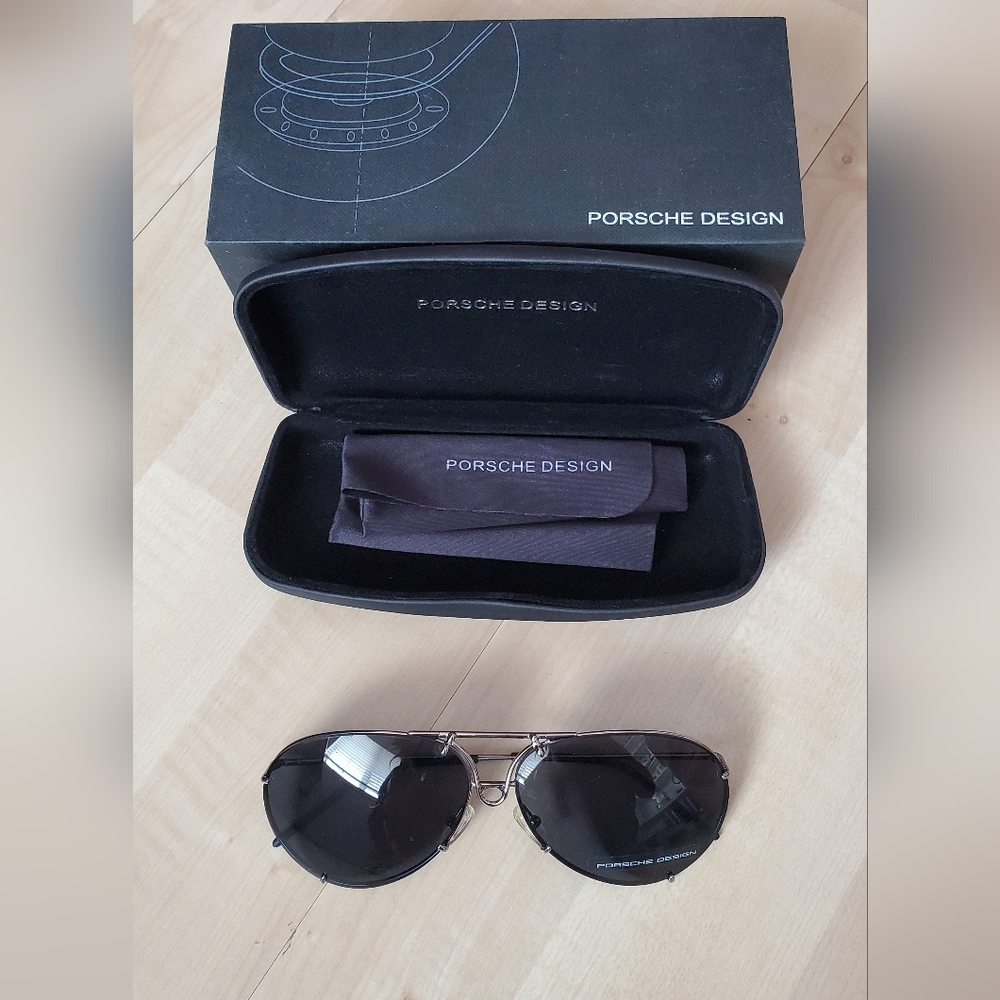 NWT Porsche design aviator sunglasses, unisex